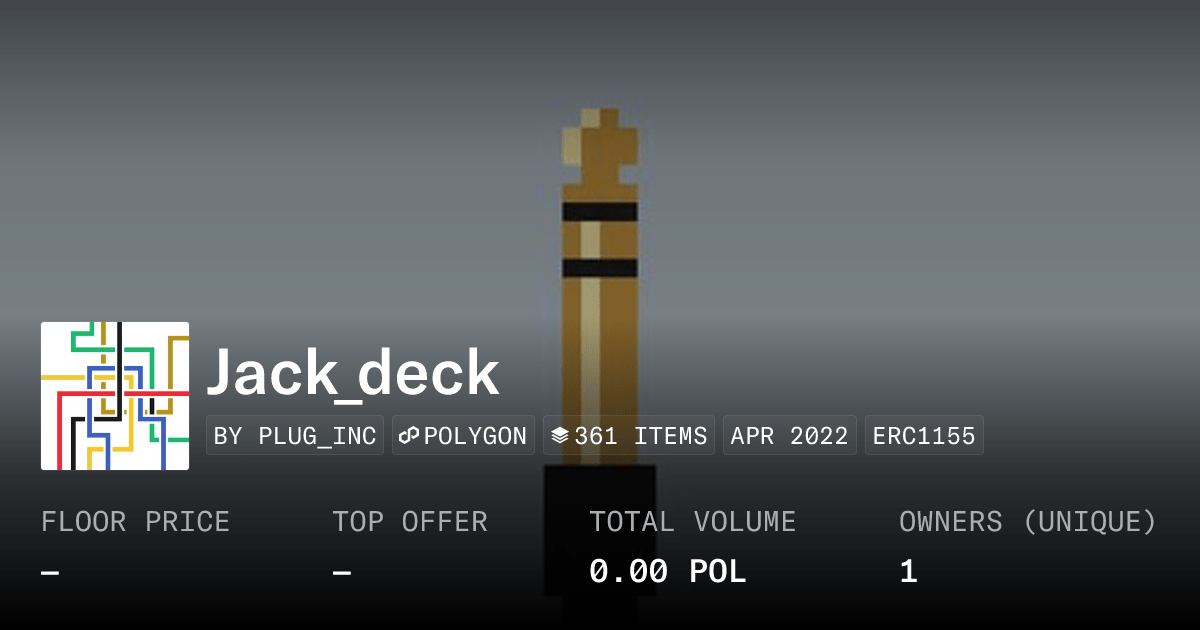Jack Deck Collection Opensea