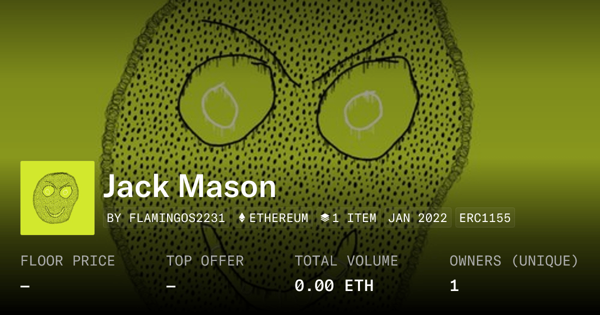 Jack Mason Collection Opensea