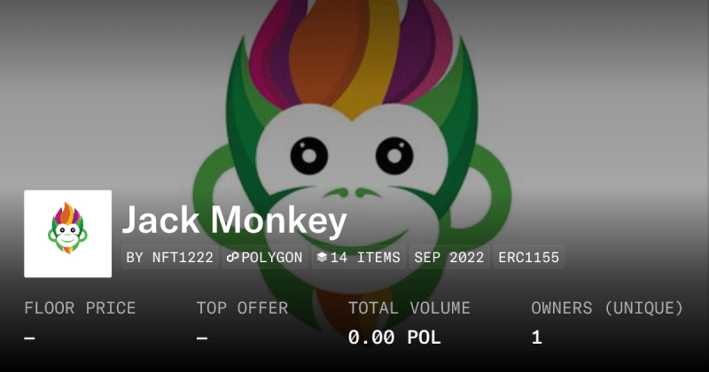 Jack Monkey Collection Opensea - Mobile Light Images for Desktop