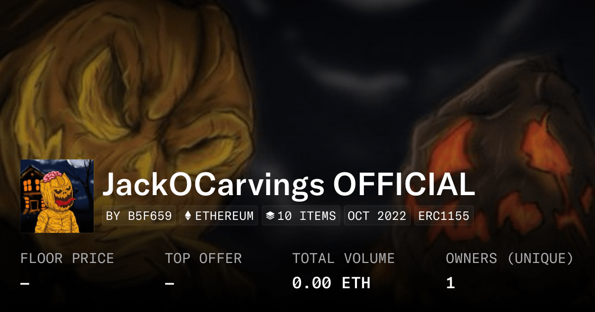 Jackocarvings Official Collection Opensea