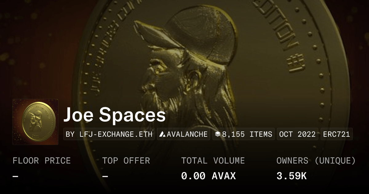 Joe Spaces Collection Opensea