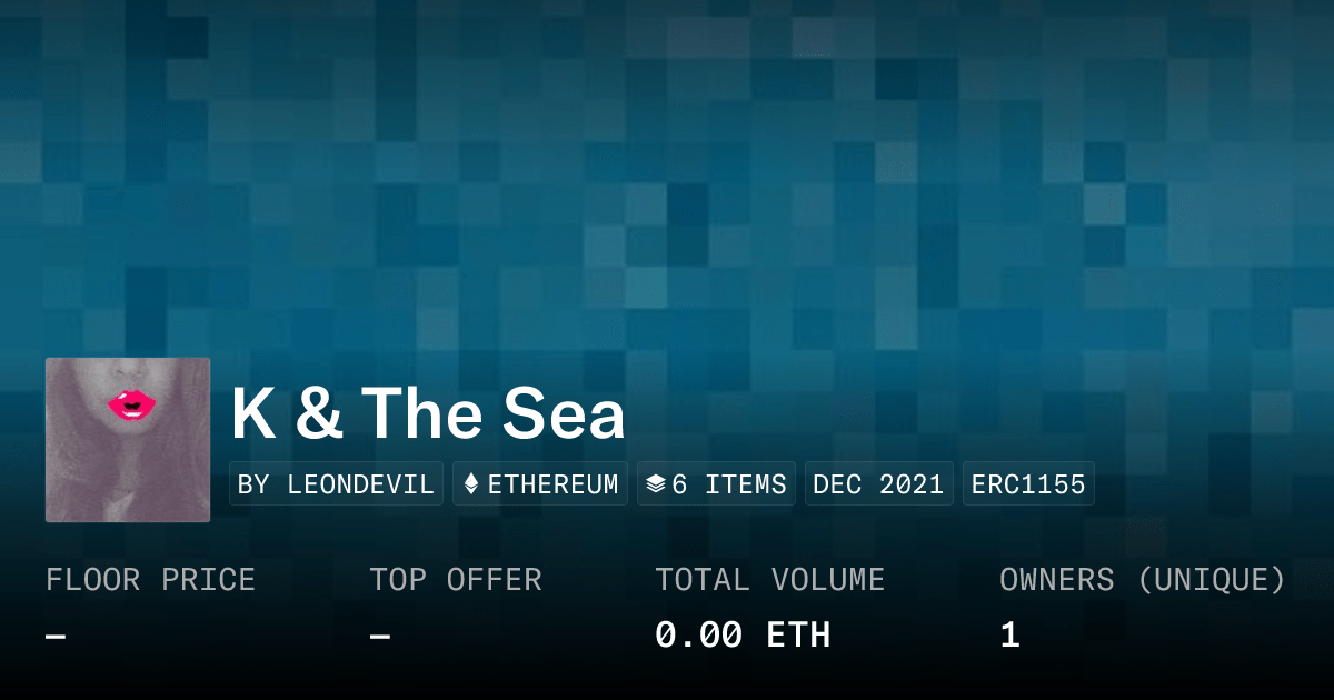 K The Sea Collection Opensea