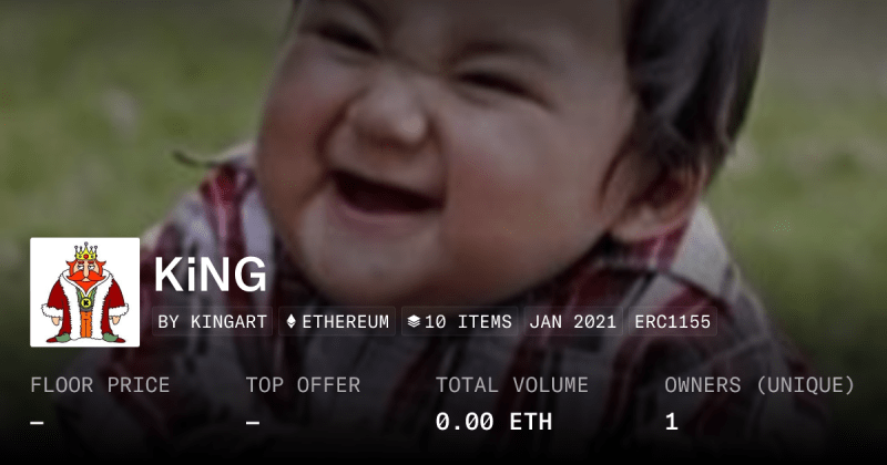 King Collection Opensea - Full HD Dark Wallpapers for Desktop