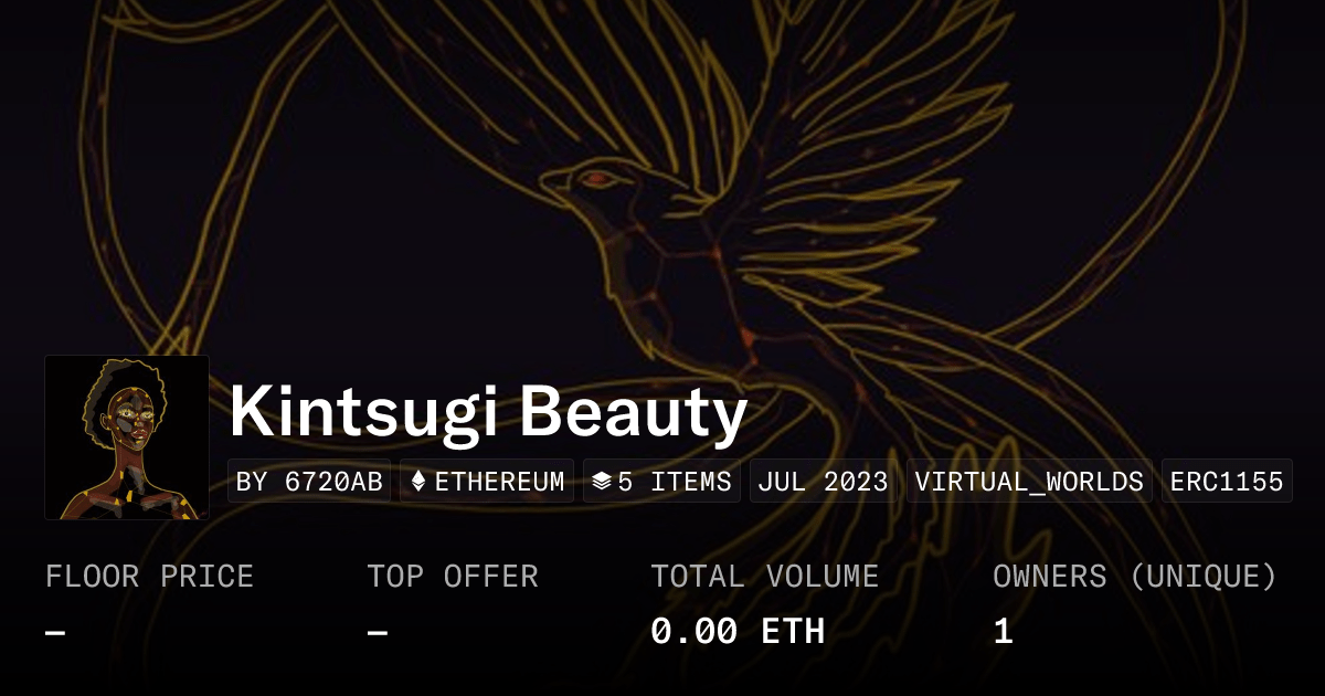 Kintsugi Beauty Collection Opensea