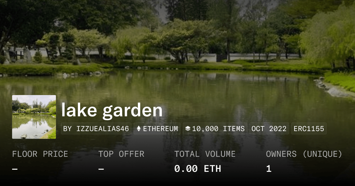 Lake Garden Collection Opensea