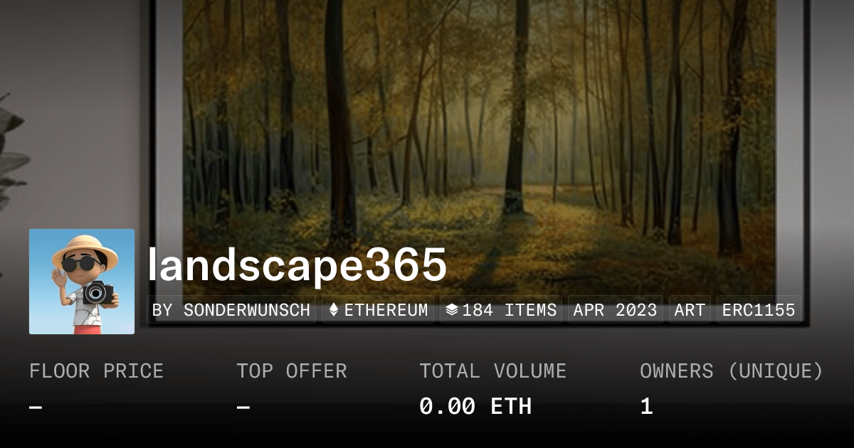 Landscape365 Collection Opensea
