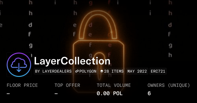 Layer Area Collection Opensea - Abstract Arts - Perfect 8K Collection