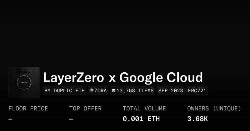 Layerzero Leaves Decentralization For Google Cloud - High Resolution Light Patterns for Desktop