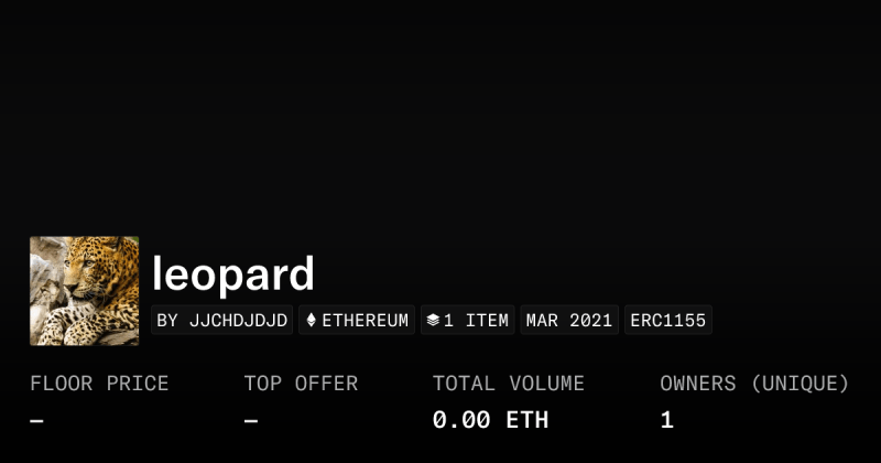 Smart Leopard Collection Opensea - Mountain Photos - Classic Desktop Collection