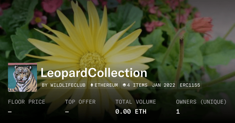 Smart Leopard Collection Opensea - Premium Abstract Wallpaper Gallery - Ultra HD