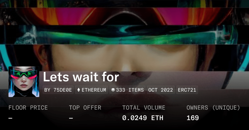 Lets Collection Opensea - Minimal Texture Collection - High Resolution Quality