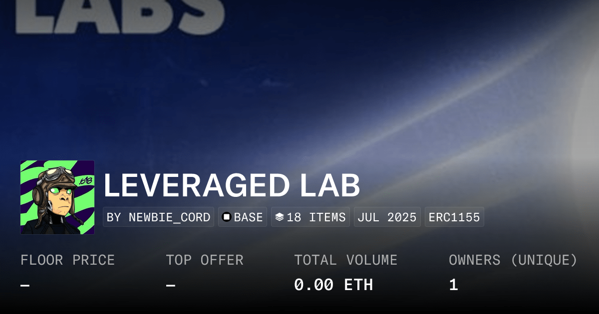 Leveraged Lab Collection Opensea