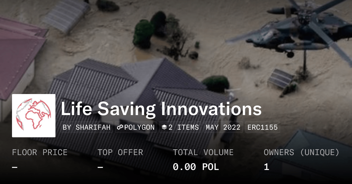 Life Saving Innovations Collection Opensea
