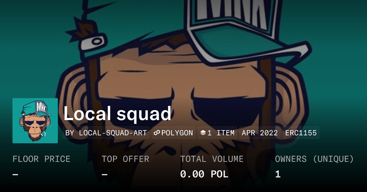 Local Squad Collection Opensea