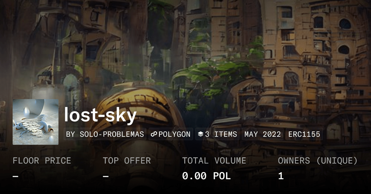 Lost Sky Collection Opensea