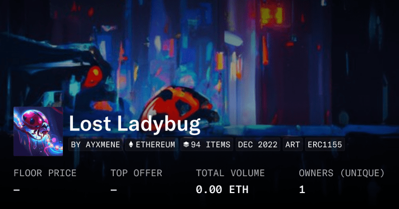 Ladybug Land Collection Opensea - Download Amazing Nature Image | HD