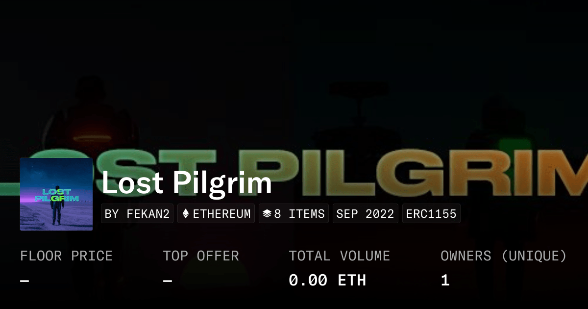 Lost Pilgrim Collection Opensea