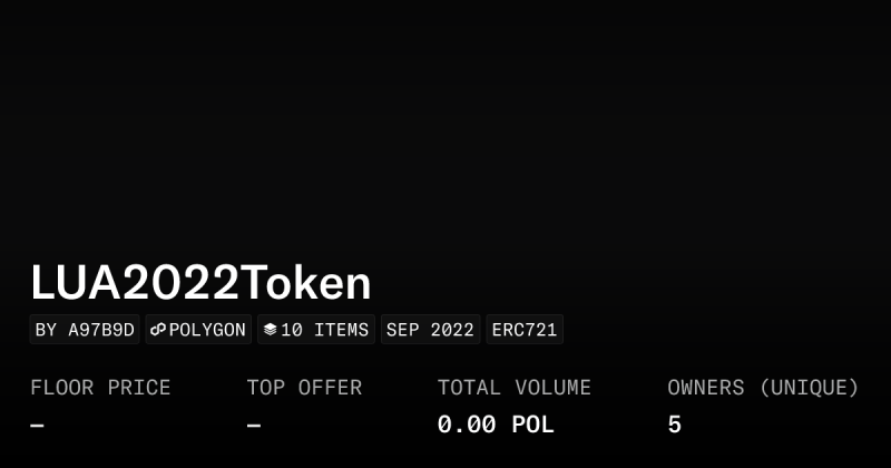 Lua2022token Collection Opensea - Colorful Photo Collection - Ultra HD Quality