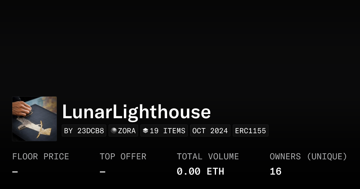 Lunarlighthouse Collection Opensea