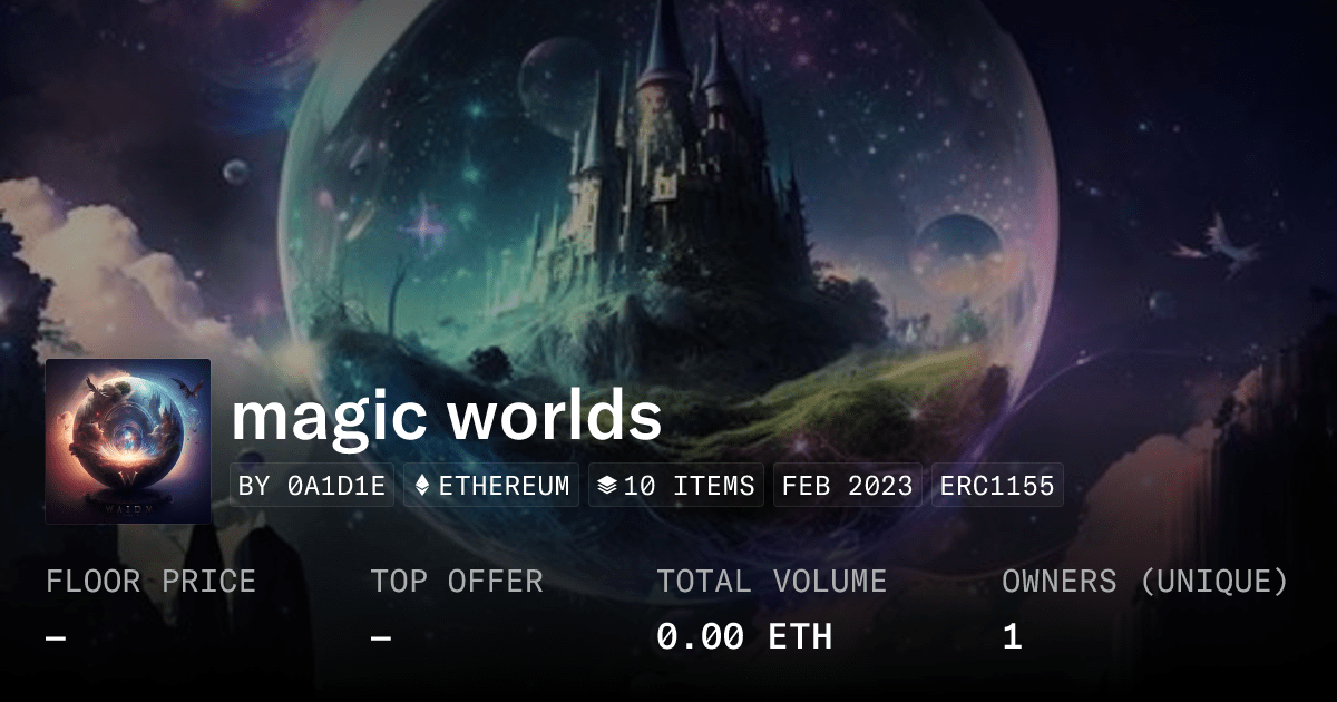 Magic Worlds Collection Opensea