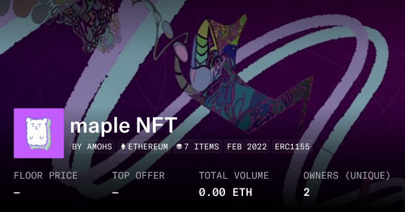 Maple Nft Collection Opensea - Landscape Pictures - Artistic Desktop Collection