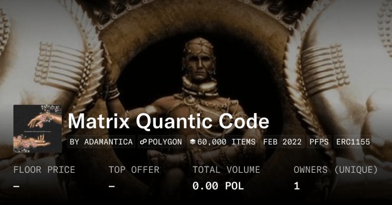 Matrix Quantic Code Collection Opensea - Full HD Vintage Pictures for Desktop