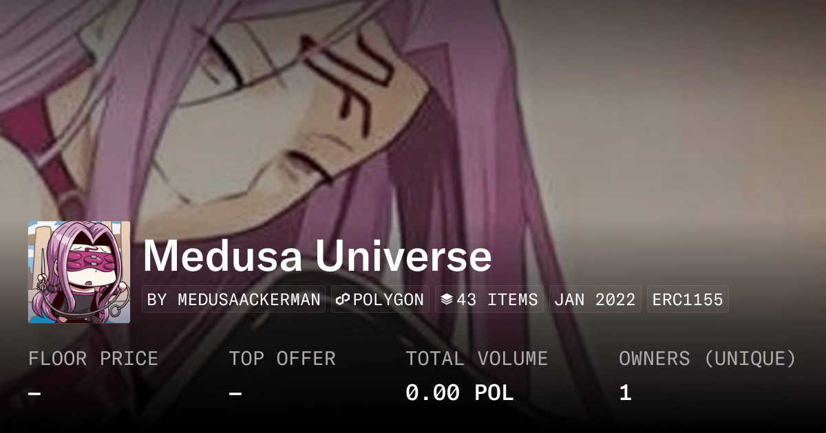 Medusa Universe Collection Opensea