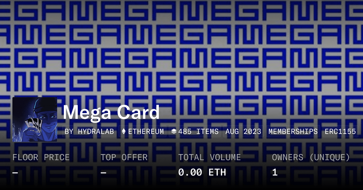 Mega Card Collection Opensea