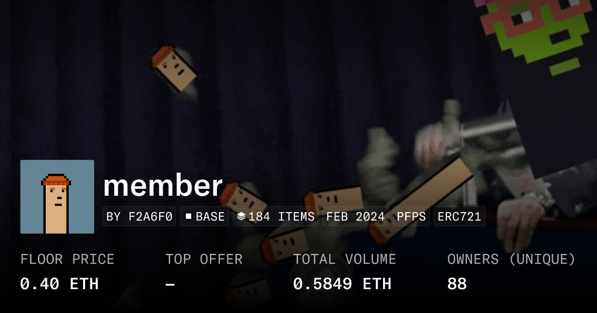 Member Collection Opensea