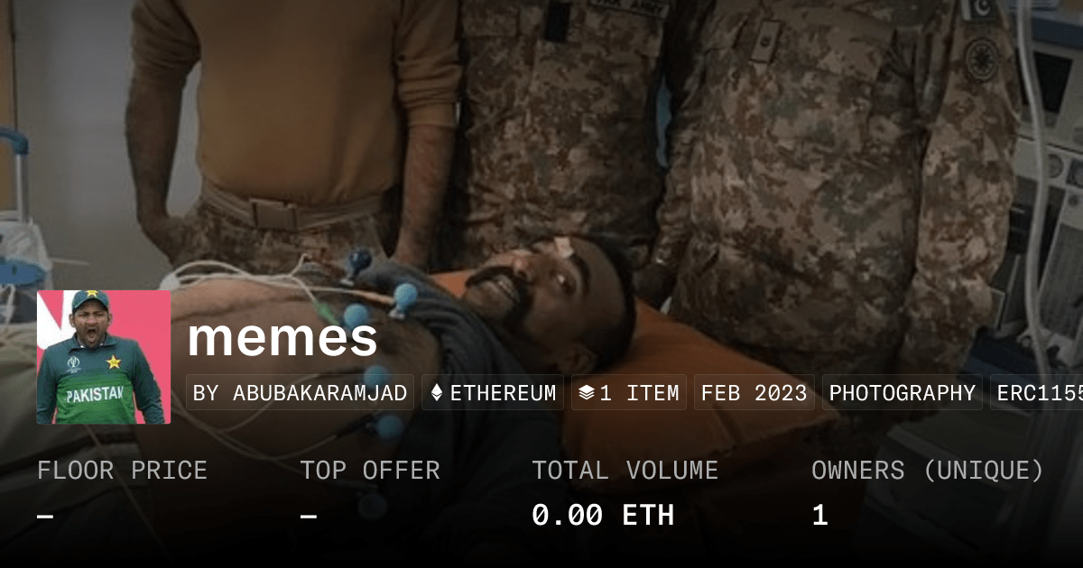 Memes Collection Opensea