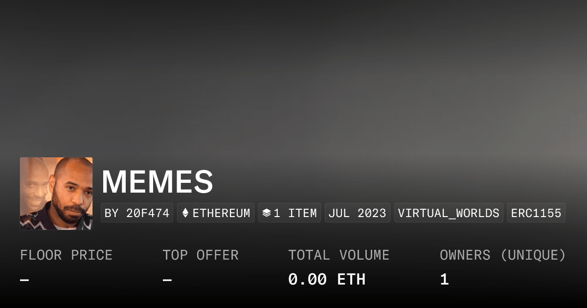 Memes Collection Opensea