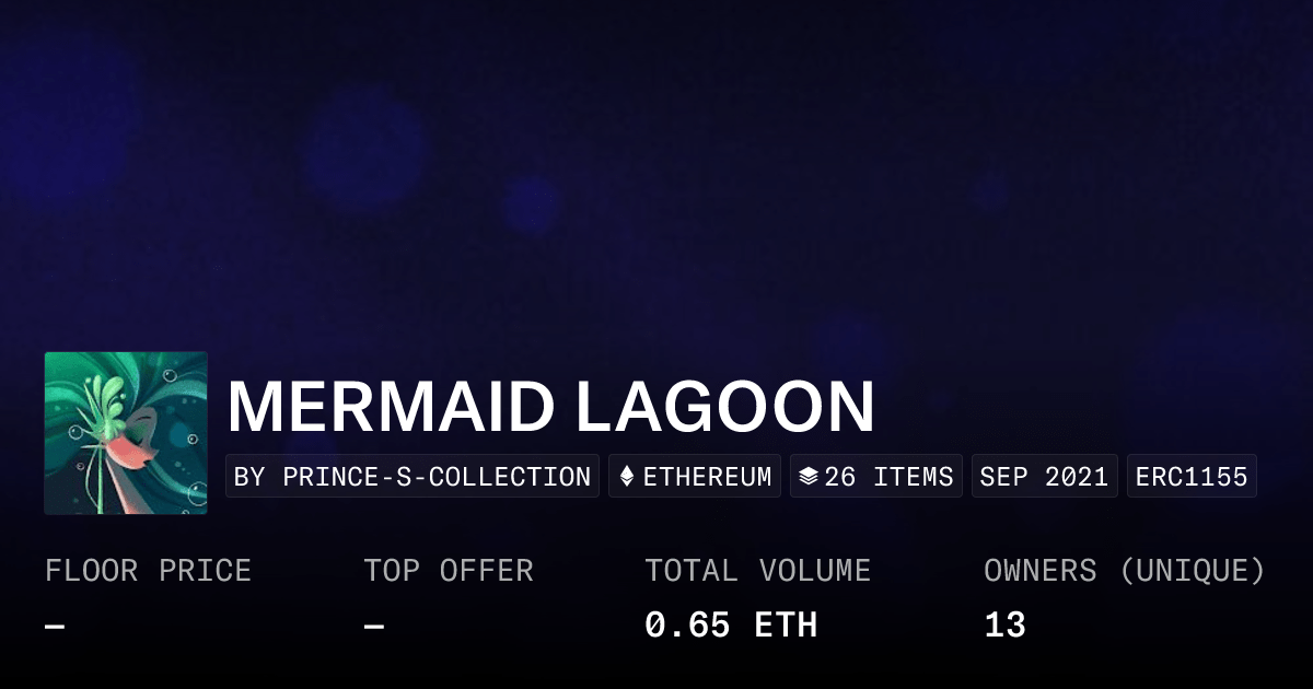 Mermaid Lagoon Collection Opensea