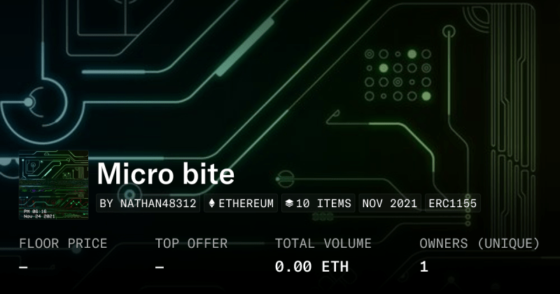 Micro Bite Collection Opensea - Landscape Photo Collection - Mobile Quality