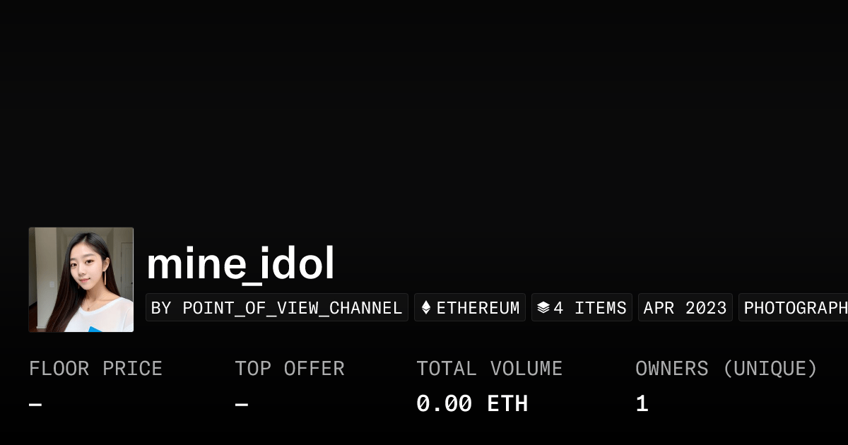 Mine Idol Collection Opensea