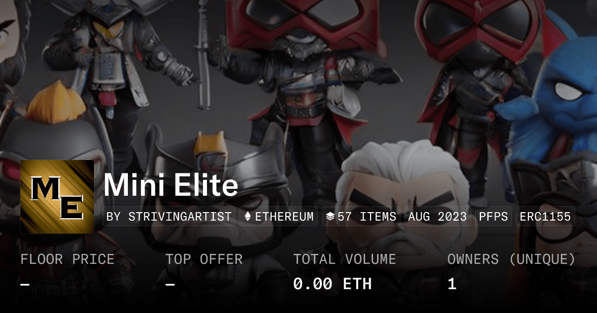 Mini Elite Collection Opensea