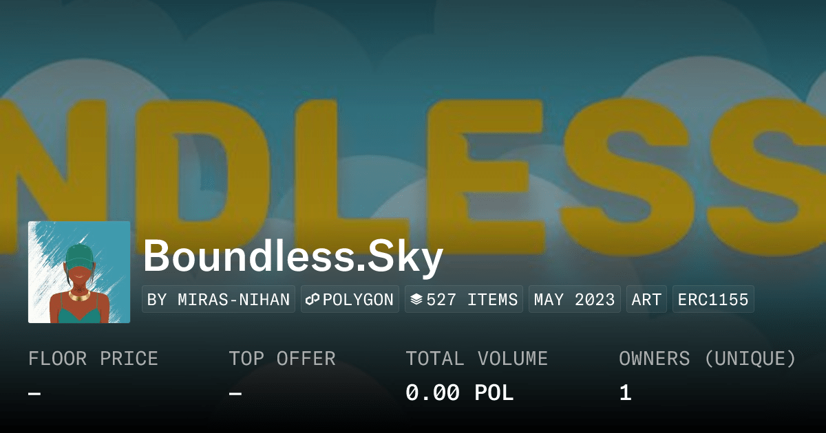 Boundless Sky Collection Opensea