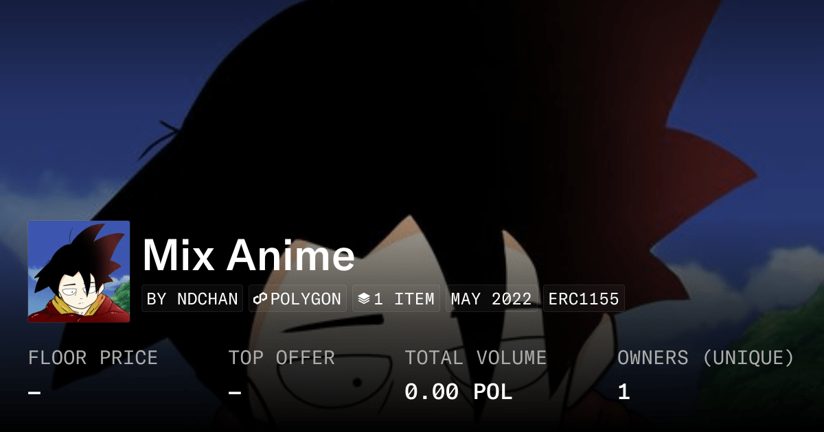 Mix Anime Collection Opensea