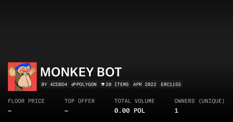 Monkey Bot Collection Opensea - Download Perfect Vintage Picture | 8K