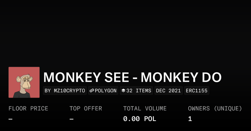 Monkey See Monkey Do Collection Opensea - Full HD Mountain Illustrations for Desktop