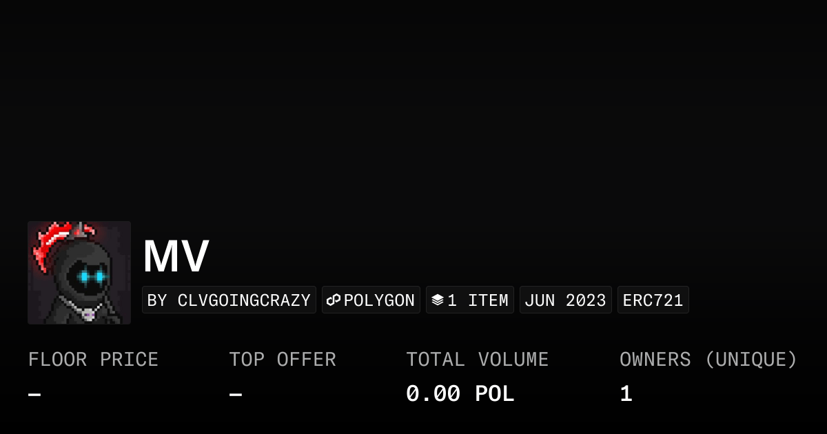 Mv Collection Opensea