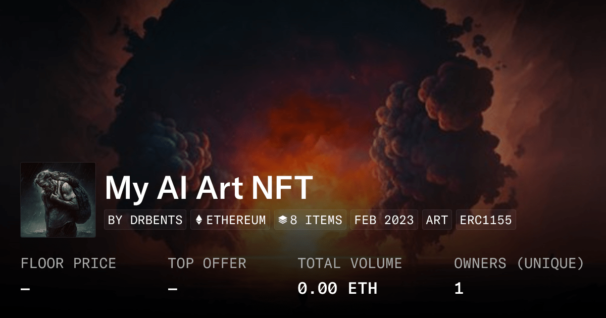 My AI Art NFT - Collection | OpenSea