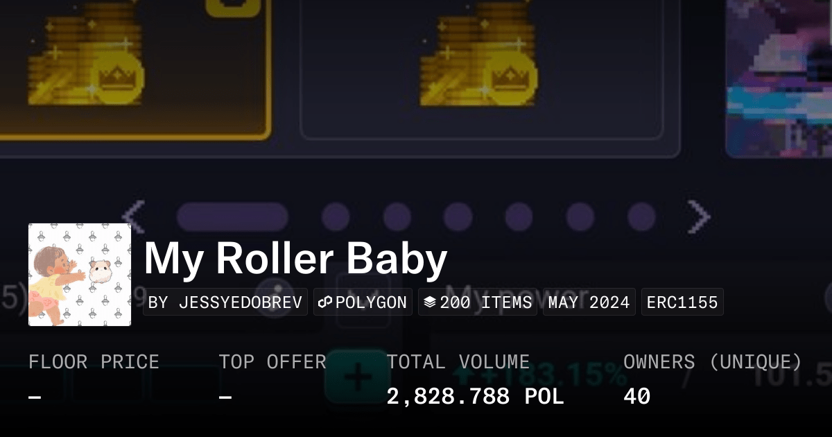 My Roller Baby Collection Opensea