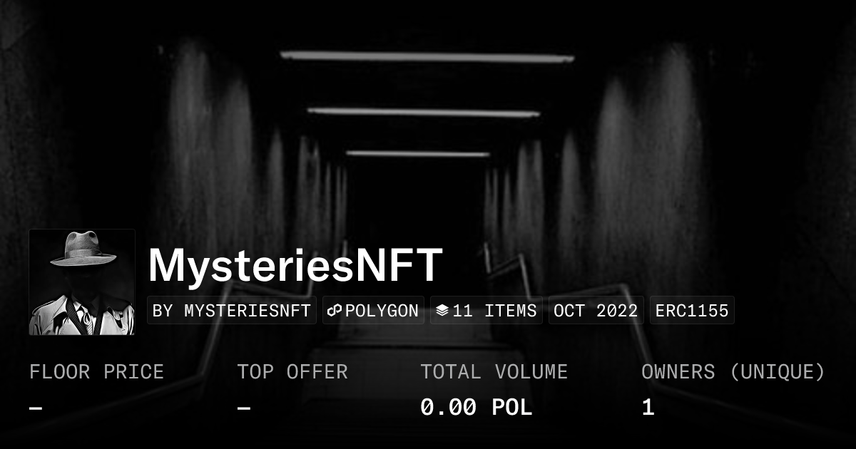 Mysteriesnft Collection Opensea