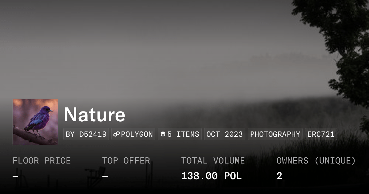 Nature Collection Opensea