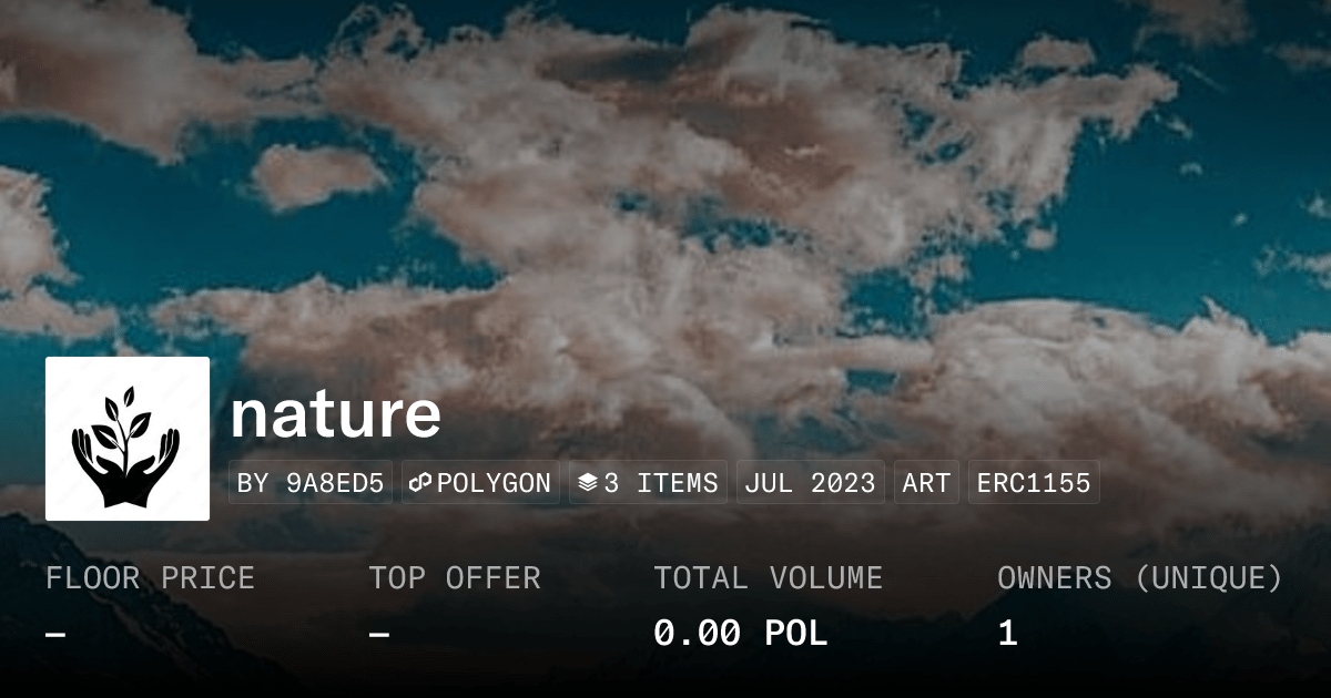 Nature Collection Opensea