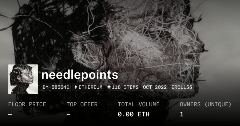 Needle And Thread V2 Collection Opensea - Premium Landscape Photo Gallery - Mobile