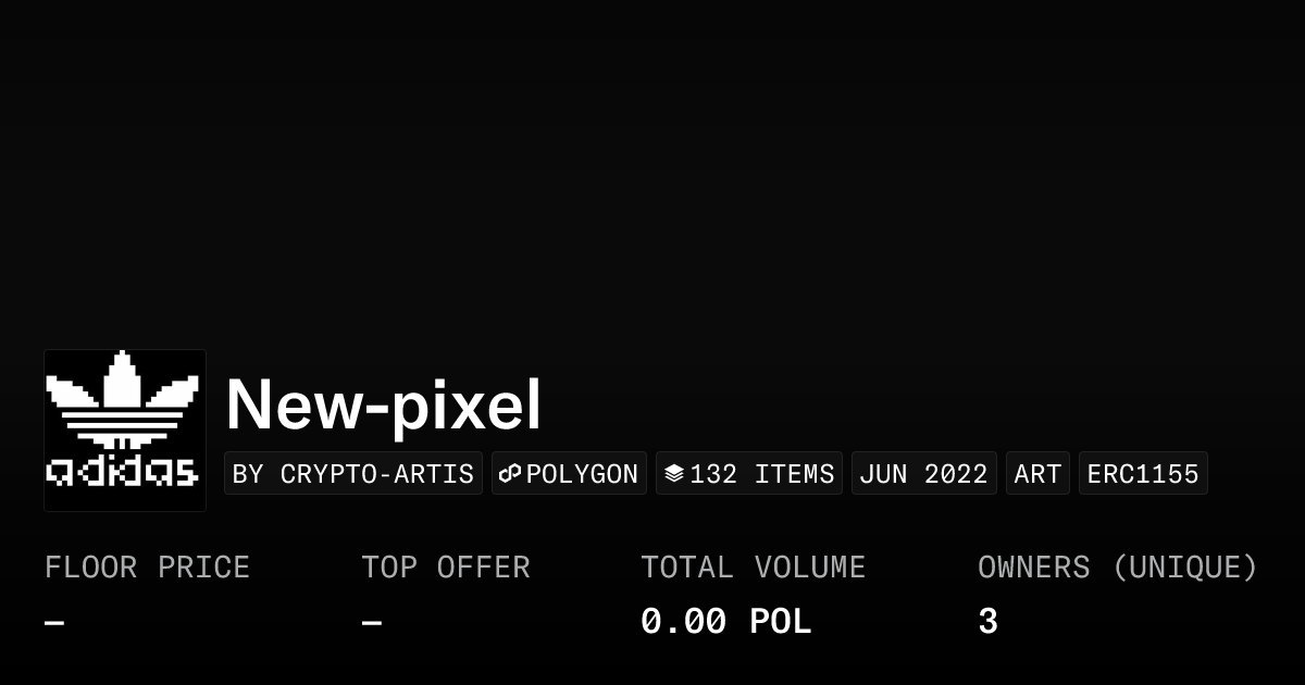 New Pixel Collection Opensea
