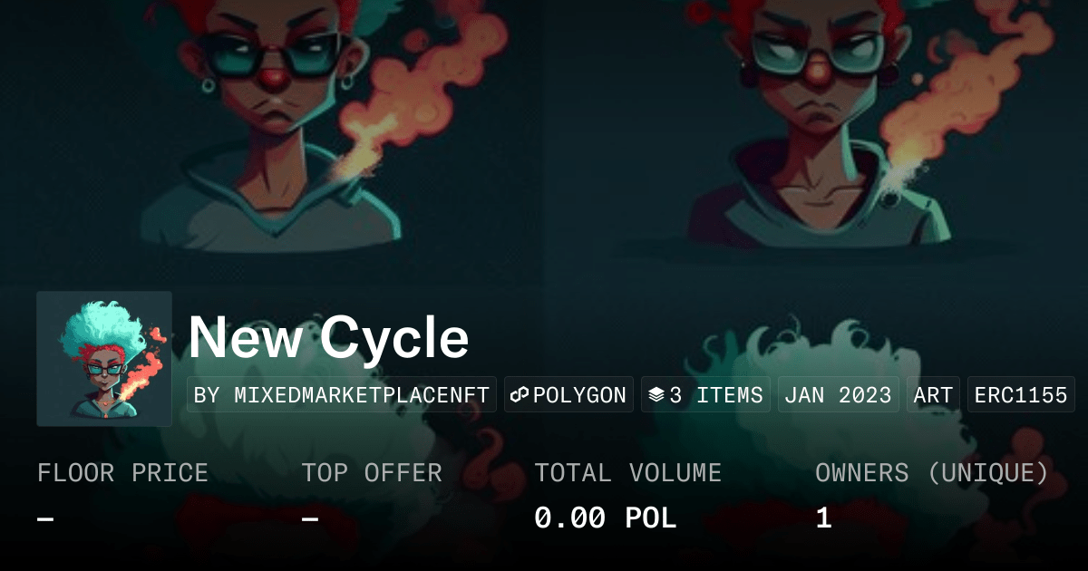 New Cycle Collection Opensea