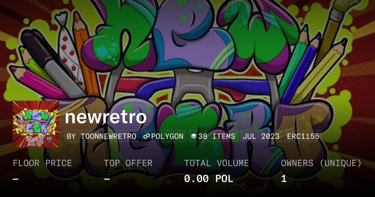 Newretro - Collection | OpenSea