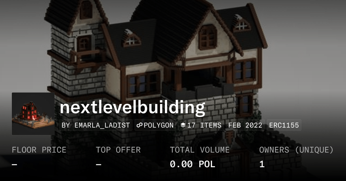 Nextlevelbuilding Collection Opensea